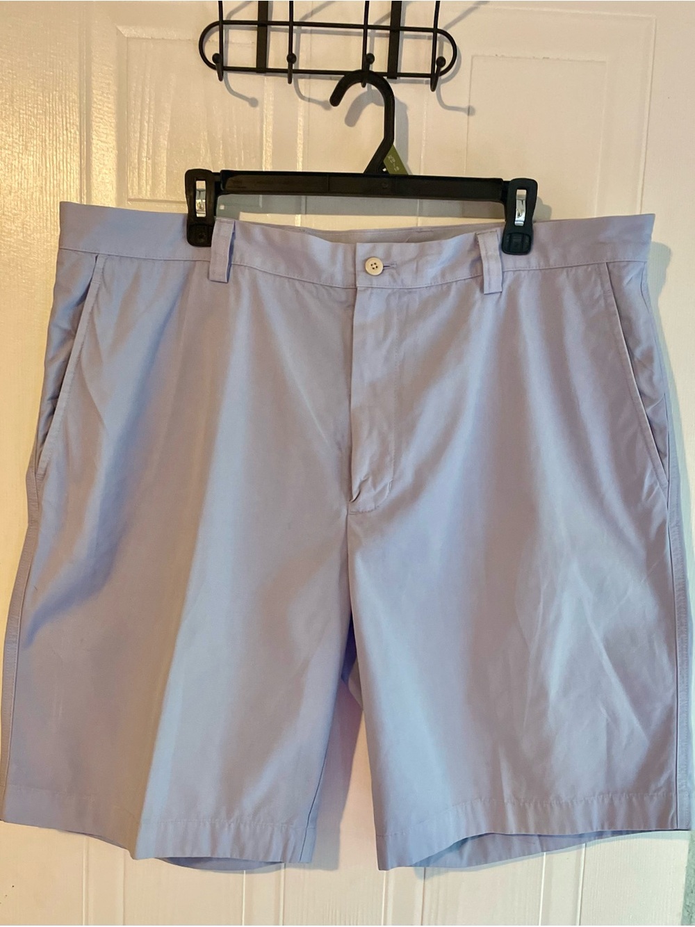 Cutter & Buck Men’s Light Blue Flat Front Golf Shorts Size 40